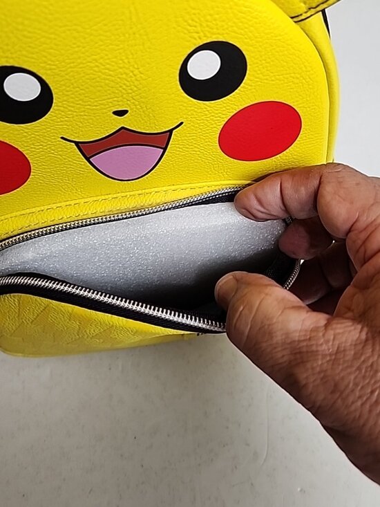 Loungefly Pokemon Faux Leather Pikachu Full Art Cosplay Mini Backpack main image 4
